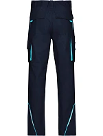 Daiber JN 847 (62) Pracovní kalhoty - Color 02.847X navy/turquoise