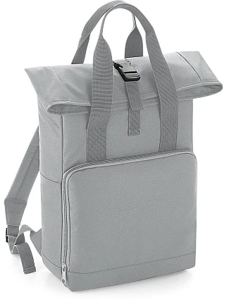BagBase BG 118 Rolovací batoh s dvojitým držadlem 52.0118 light grey BagBase BG 118 Rolovací batoh s dvojitým držadlem 52.0118 light grey