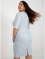 Sukně LK SD 506697.95 světle modrá Sukně LK SD 506697.95 světle modrá