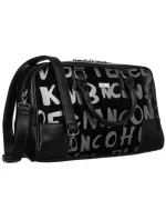 Dámská kabelka CP204450 Šedá s potiskem - PETERSON