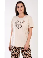 Dámské pyžamo kapri Beautiful Dámské pyžamo kapri Beautiful