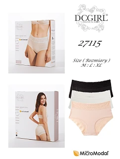 Kalhotky DC Girl 27115 A2, balení, velikost M–XL