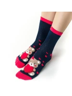 Dámské ponožky Steven art.136 Srdce