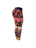 Dámské fitness legíny Six Deuce Aztec - multicolor - Litex