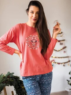 Pyžamo Key LNS 703 B25 long/r S-XL dámské