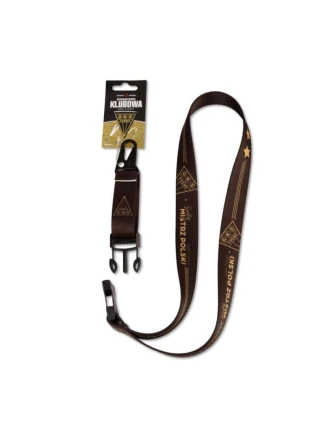 Šňůrka na krk GKS Tychy premium SREBGKS-SMYCZ