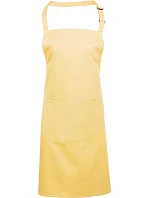 Premier PR 154 Zástěra s laclem a kapsou na břiše "Colours" 39.0154 lemon