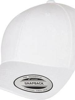 Flexfit 6789 6 panelová Snapback kšiltovka 55.6789 white