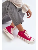 Dámské tenisky na platformě Fuksja Aineri