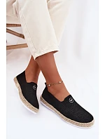 Dámské espadrilly Vinceza 13659 Černé