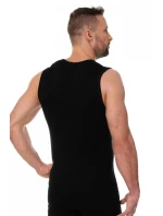 Pánský nátělník 00068A black - BRUBECK Pánský nátělník 00068A black - BRUBECK