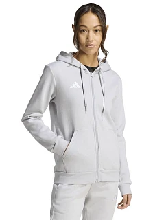 Dámská mikina adidas Entrada 26 Full Zip Hoodie šedá KF5936