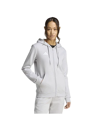 Dámská mikina adidas Entrada 26 Full Zip Hoodie šedá KF5936