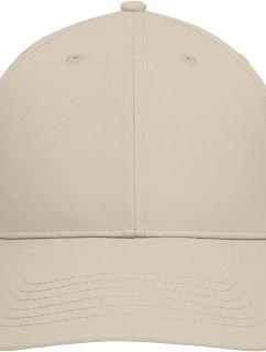 Daiber MB 6249 6 panelová kšiltovka z bio bavlny 03.6249 sandstone