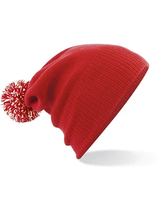 Beechfield B 450B Dětská pletená čepice "Snowstar®" 53.450B bright red/off white Beechfield B 450B Dětská pletená čepice "Snowstar®" 53.450B bright red/off white
