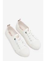 Dámské tenisky z eko kůže Big Star TT274023 Bílé
