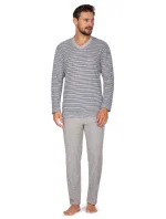 Pánské pyžamo 450 grey plus - REGINA Pánské pyžamo 450 grey plus - REGINA