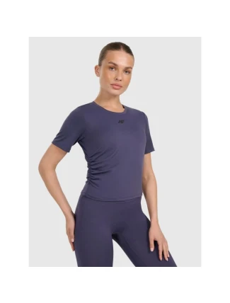 Dámský rychleschnoucí top na jógu a pilates 4F 4FWAW25TFTSF1524-31S Dámský rychleschnoucí top na jógu a pilates 4F 4FWAW25TFTSF1524-31S