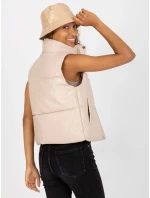 Dámská vesta NM KZ D2 3815-62.83 Světle béžová - FPrice
