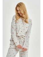 3430 DÁMSKÉ DLOUHÉ PYŽAMO ADELE S-XL