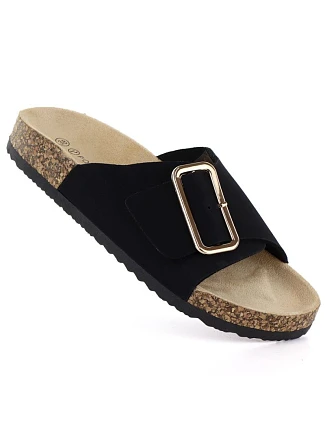 Dámské plážové žabky černé Potocki GN17309