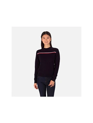 ROSSIGNOL Svetr W Audrine Knit navy blue