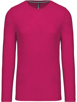 Kariban K 359 Pánské tričko s dlouhým rukávem 20.K359 fuchsia