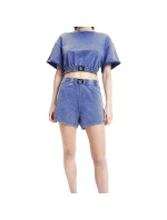 Dámské šortky KW0KW01781-C8H - Calvin Klein