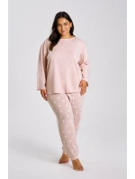 3468 DÁMSKÉ DLOUHÉ PYŽAMO NORI 2XL-3XL 3468 DÁMSKÉ DLOUHÉ PYŽAMO NORI 2XL-3XL