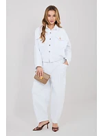 Kordové kalhoty model 225425 Rue Paris Kordové kalhoty model 225425 Rue Paris