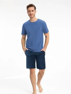 Pánské pyžamo Luna 807 v plné délce M-2XL