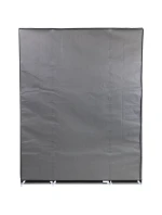 TEXTILNÍ ZAHRADA 175x133x43 cm tmavě šedá 28873