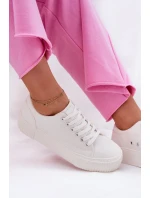 Textilní Dámské Tenisky Big Star RR274405 Bílé
