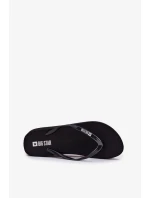 Dámské žabky na klínku Big Star – černé Dámské žabky na klínku Big Star – černé