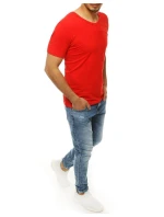 FashionStreet červené pánské tričko RX4116