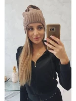 Dámská čepice Irmina K333 mocca