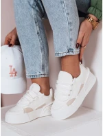 Dámské sportovní tenisky na platformě KICKON white FashionStreet ZY0647 Dámské sportovní tenisky na platformě KICKON white FashionStreet ZY0647