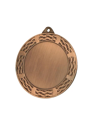 Obecná bronzová medaile s místem pro nápis