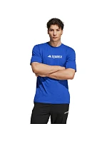Pánské tričko adidas Terrex Classic Logo modré JF9146 pánské