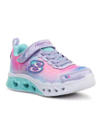 Boty Skechers S Lights Flutter Heart Lights Jr 302315-LVMT Boty Skechers S Lights Flutter Heart Lights Jr 302315-LVMT