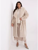 Kabát IF CZ G230121.98P světle béžový Kabát IF CZ G230121.98P světle béžový