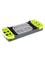 AS002 ZELENÝ/ŠEDÝ AEROBNÍ STEPPER HMS