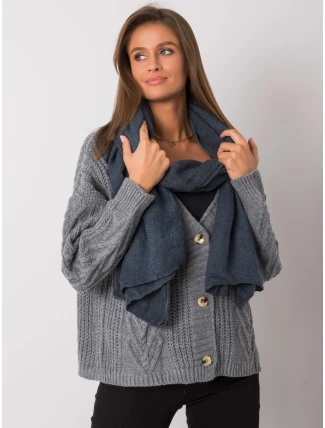 Šála AT SZ 3899.91 tmavě modrá Šála AT SZ 3899.91 tmavě modrá