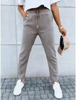 Dámské tepláky STARLUXE tmavě béžové FashionStreet UY1648