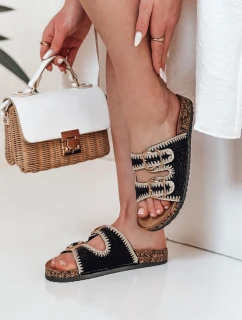 Dámské korkové žabky KORKARTA black FashionStreet ZY0893