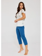 Pyžamo Cornette 369/345 Floris kr/r M-XL