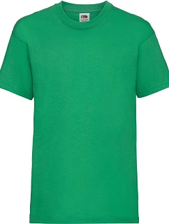 Fruit of the Loom Kids Valueweight T Dětské tričko 16.1033 kelly green