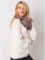 Šátek AT CH F106011 5 hnědý Šátek AT CH F106011 5 hnědý