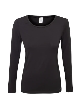 Dámské Tričko s dlouhým rukávem QS6162E - Calvin Klein Dámské Tričko s dlouhým rukávem QS6162E - Calvin Klein