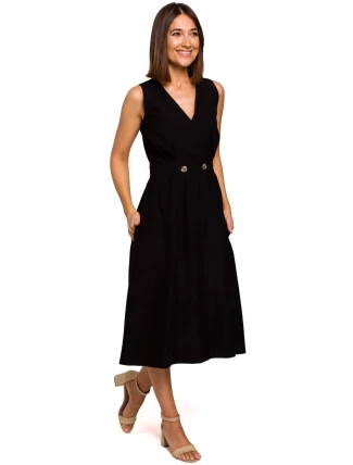 Dámské šaty S224 černé - Stylove Dámské šaty S224 černé - Stylove